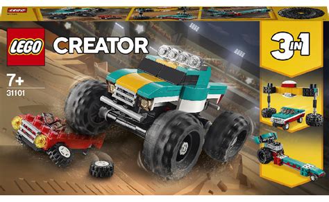 Купить LEGO Creator Монстр-трак (31101), ЛЕГО 31101 - цена набора ...