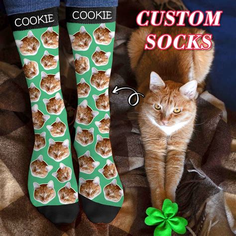 Custom Face Socks Personalized Photo Socks Custom Photo Socks With