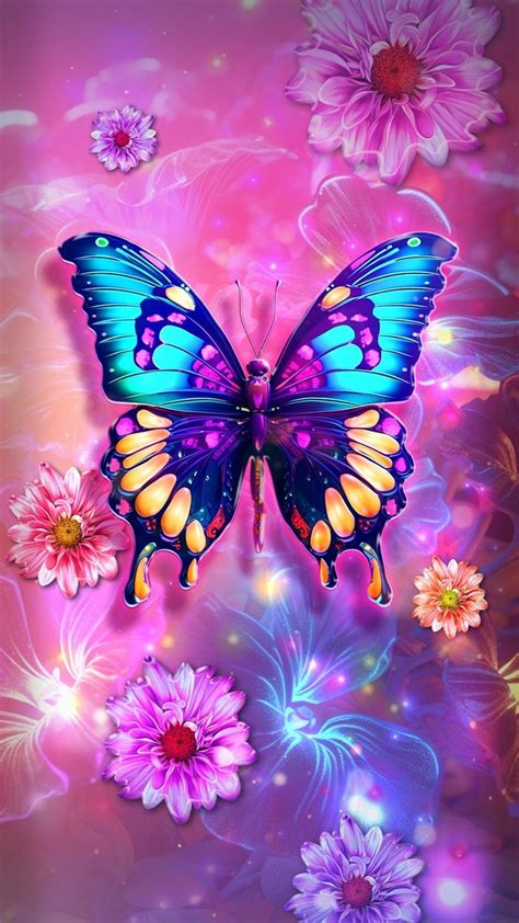 Pin By Janice Conway On IPhone Wall Paper Butterfly Art Painting