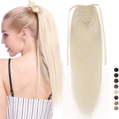 Sego Coda Capelli Extension Veri Code Di Cavallo Clip Ponytail