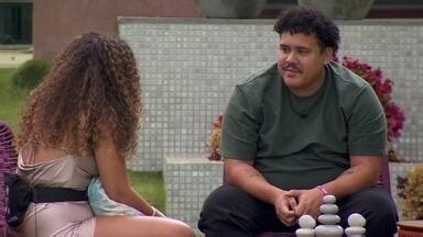 Assistir Big Brother Brasil Lucas Henrique Questiona Pitel No BBB 24