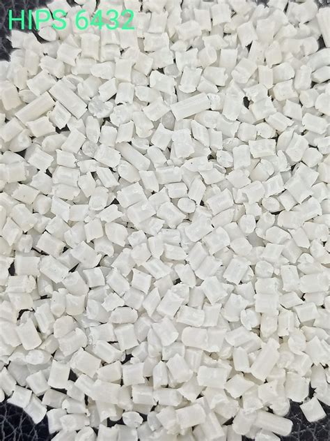 Hips Natural Granules For Plastic Industry Packaging Size