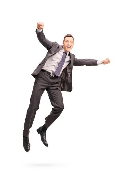 Businessman Jumping Stock Photos Royalty Free Businessman Jumping