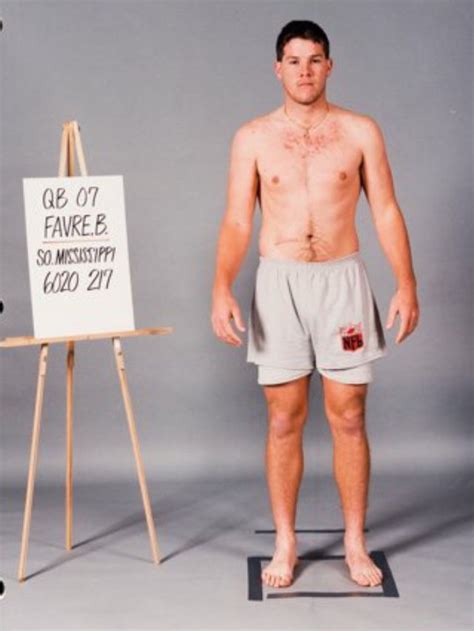 Brett Favre 1991 Nfl Draft Combine Picture Darren Rovell Scoopnest