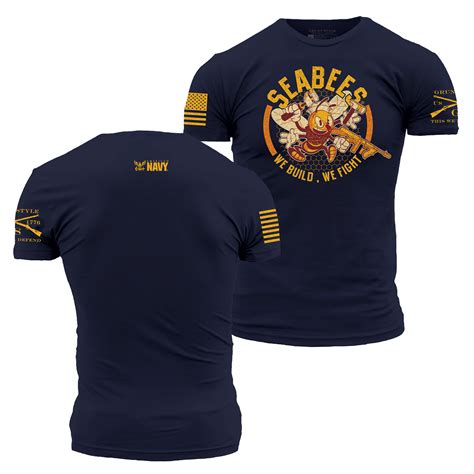 Seabees Us Navy Shirt We Build We Fight Grunt Style Llc