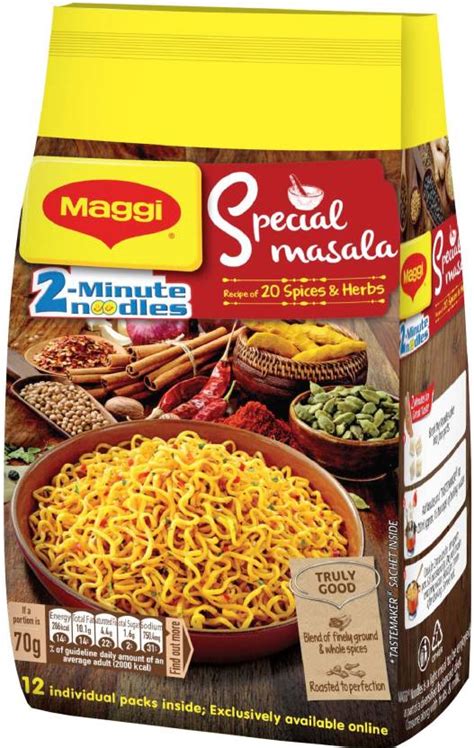 Maggi 2 Minute Special Masala Instant Noodles 840 G Vegetarian Pack