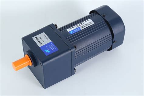 140W Single Phase AC Induction Geared Motor With Fan China AC Gear