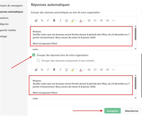 Blogue Sylbert Programmez Vos Messages D Absence Sur Teams Et Outlook