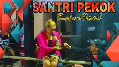 Santri Pekok Rindiani Rindul Cover Youtube