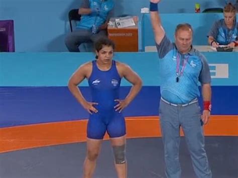 Cwg 2022 Sakshi Malik Wins Gold In Womens Wrestling Freestyle 62kg