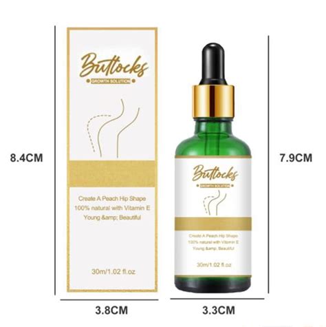 Hiplift Buttocks Organic Essential Oil 30ml Butt Firming And Enhancement For Women