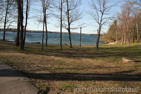 Wellesley Island State Park Campsite Photos Site 28 Loop A Acorn