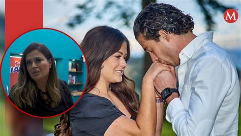 Critican a Mariana Echeverría por hablar mal de su esposo e hijo Grupo