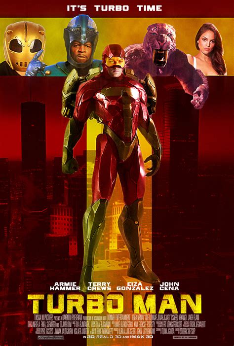 Turbo Man Movie Poster by EJTangonan on DeviantArt