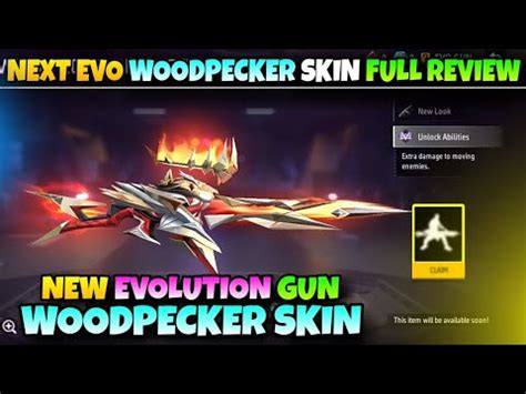 Free Fire New Evo Woodpecker Evo Woodpecker Emote Evo Woodpecker