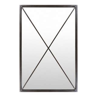 Forge 40 X60 Mirror Transitional Wall Mirrors By Surya Houzz