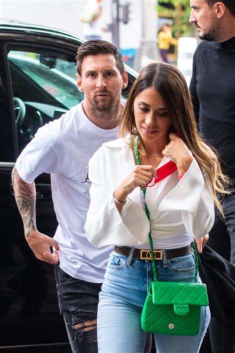 Photo Exclusif Antonella Roccuzzo Ensemble Surv Tement Noir Adidas