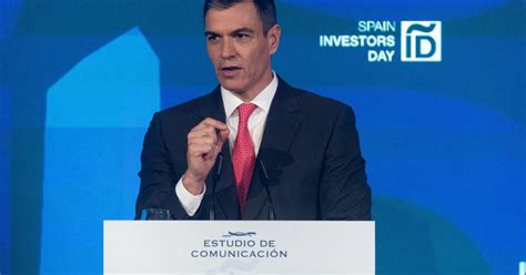 Spain Investors Day S Nchez Miente A Los Inversores Internacionales