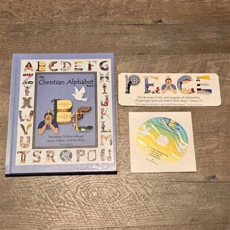 The Christian Alphabet Book Christian Baby Book With Alphabet Art