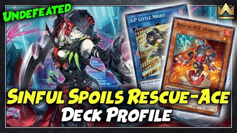 Sinful Spoils Rescue Ace Deck Profile Combo Tutorial Age Of