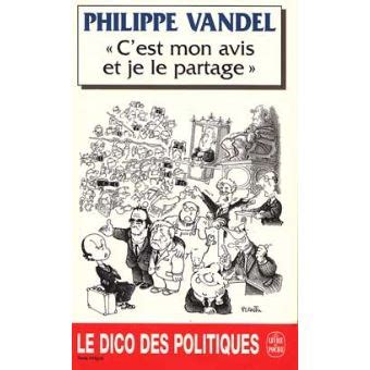 C Est Mon Avis Et Je Le Partage Poche Philippe Vandel Achat Livre