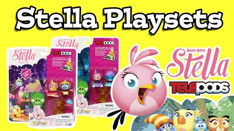 Angry Birds Stella App Telepods Playsets Youtube