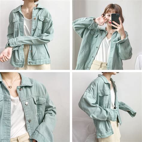 Pastel Denim Jacket Yv2343 Youvimi