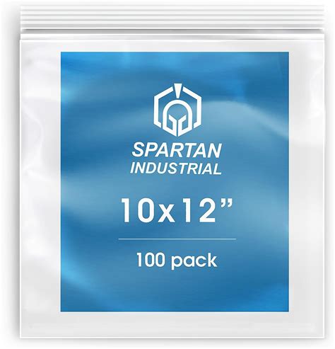 Spartan Industrial Inch X Inch Count Mil Clear Reclosable