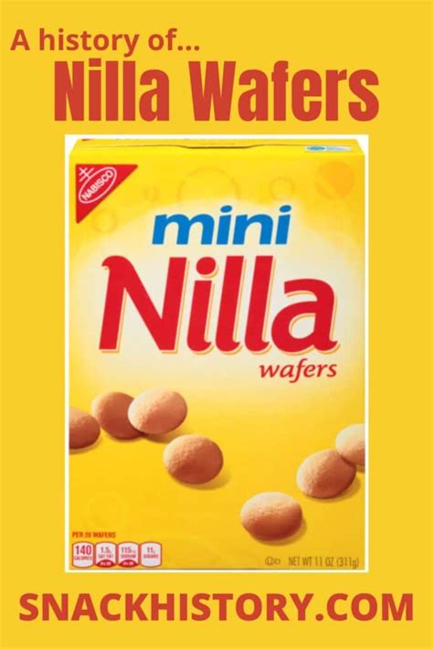 Nilla Wafers (History, Marketing & Commercials) - Snack History