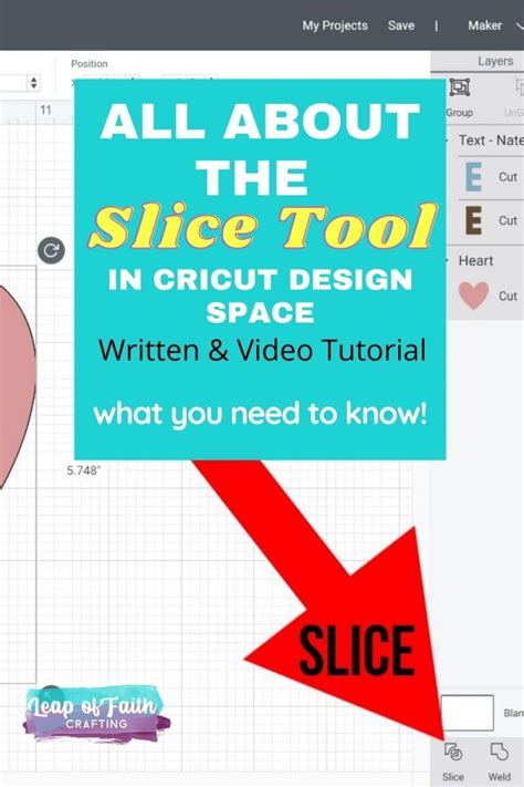 How To Slice On Cricut Complete Written And Video Cricut Design Space