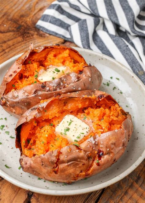 Baked Sweet Potato In The Air Fryer Vegetable Recipes