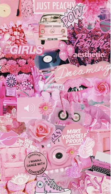 Pink Collage Wallpapers - Wallpaper Cave