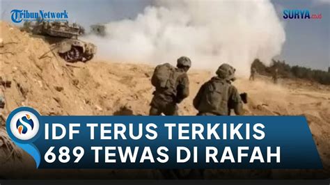 IDF Terus Terkikis Sebanyak 689 Tentara Israel Tewas Dibantai Hamas Di