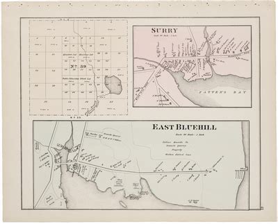 Maps of Surry, Maine | Surry, Maine | Maine State Library