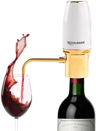 Amazon Blubyees Electric Wine Aerator Pourer With Stopper