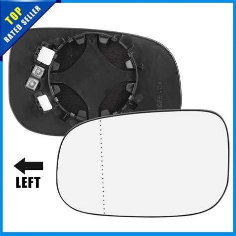 Mirror Glass Heated With Backing Plate Left Side 30762571 For Volvo V50 V70 S80 Ebay