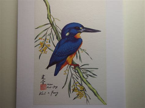 Kingfisher - Etsy