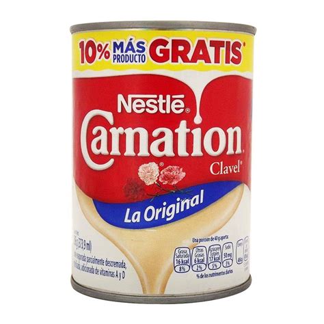 Leche evaporada Nestlé Carnation Clavel la original 10 más 396 g Walmart