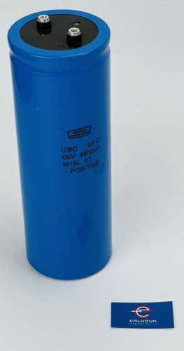 Nippon Chemi Con U36D Electrolytic Capacitor 450v 8800uF 9818L 97