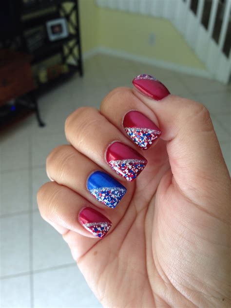 Simple Th Of July Nail Designs Independencedays