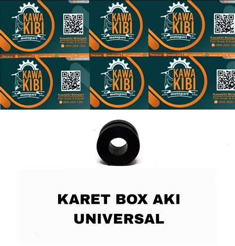 KARET BOX AKI BULAT UNIVERSAL Harga Per 1 Biji Karet Kempol Dup