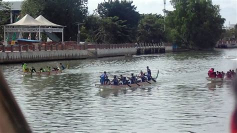 Lomba Dayung Dragon Boat Kategori Pelajar Babak Perempat Final Youtube