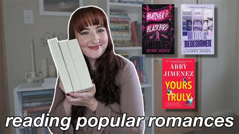 Reading Popular Romance Books Spoiler Free Reading Vlog YouTube