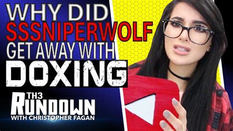 Why Did Sssniperwolf Get Away With Doxing Another Youtuber Youtube