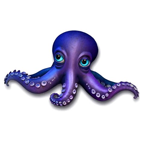 Download Octopus Emoji Png Ayu | Wallpapers.com