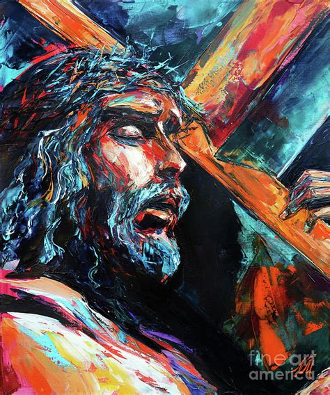 Jesus Christ Painting by Natasha Mylius - Fine Art America