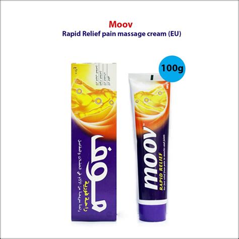 Moov Rapid Relief Pain Massage Cream G Eu Beauty Mind Ll Beauty