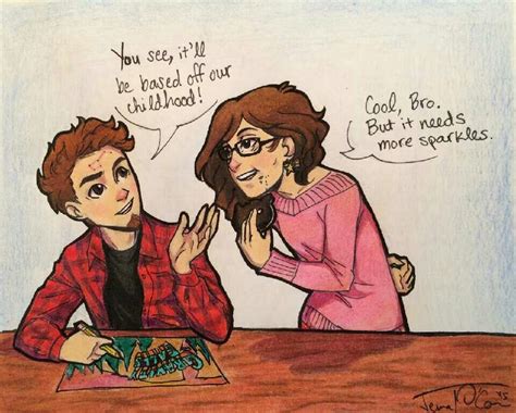 Omg Alex Hirsch As Older Dipper And His Sister As Mabel I Swear That The Pines Twins Are Their