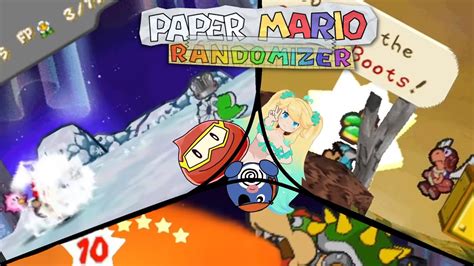 Paper Mario Randomizer Way Jumpless Hammerless Blind Race Vs