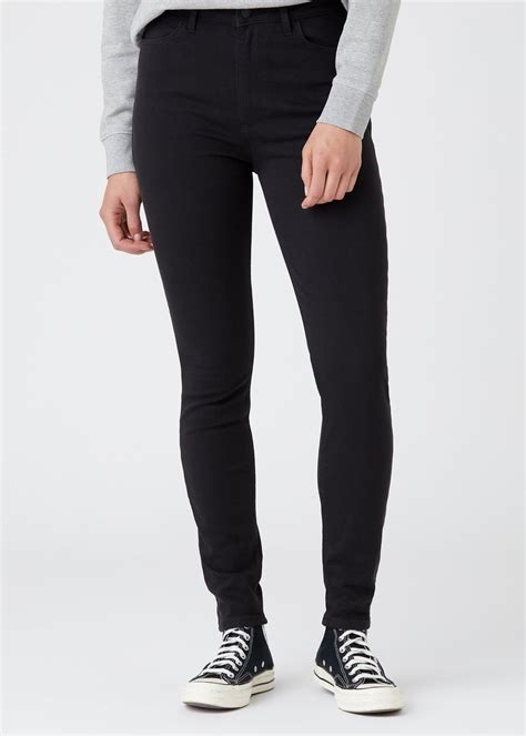 Wrangler Black Skinny Fit Jeans Matalan